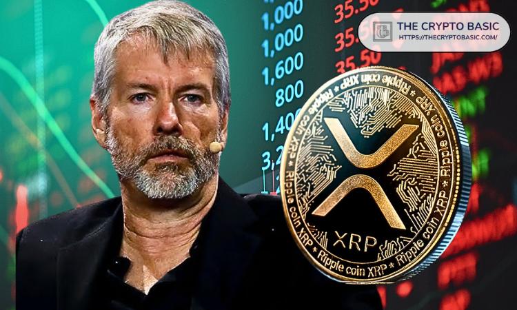 Michael Saylor表示不会向客户推荐XRP,指出存在交易对手风险。