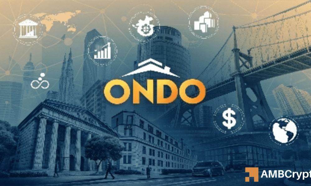 Ondo领导RWA空间在这些方面 - 价格是否会相应上涨?